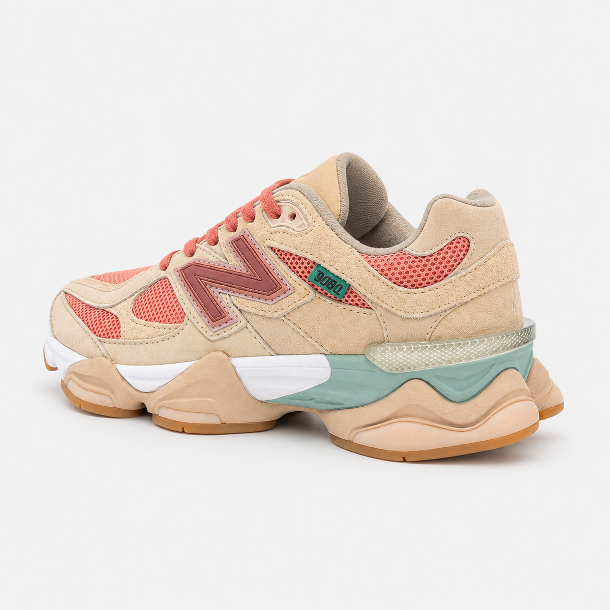 NB 9060 Beige Coral Mint – Sneakers Damă