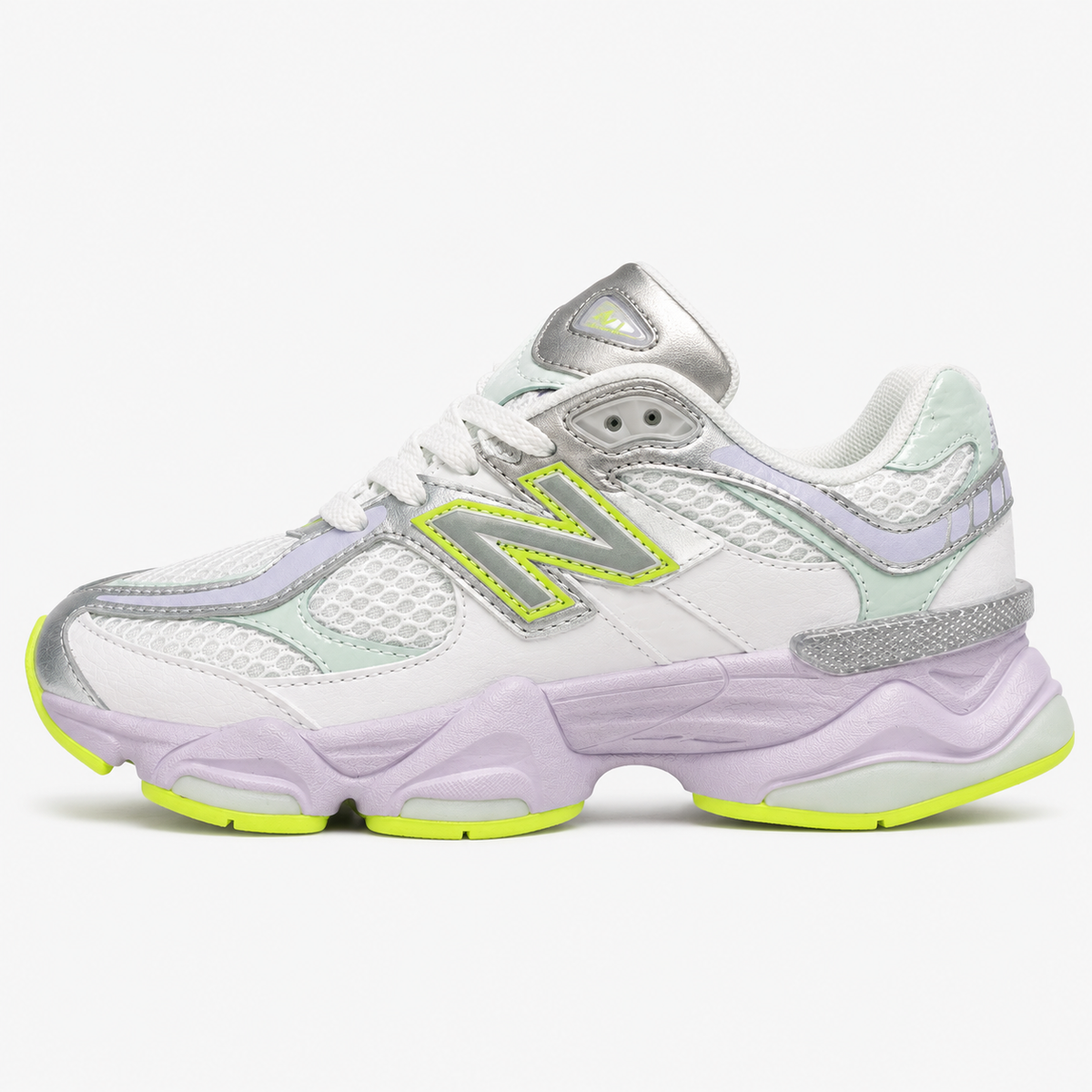 NB 9060 White Lilac Lime – Sneakers Damă