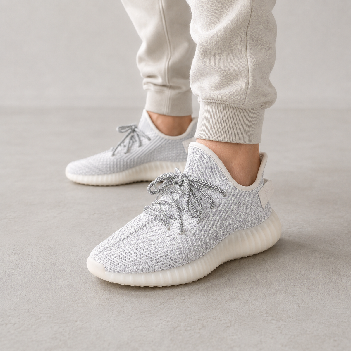 Yeezy Boost 350 V2 White Grey – Sneakers Unisex