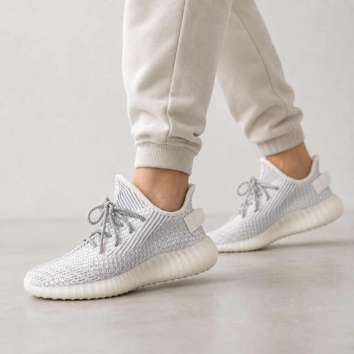 Yeezy Boost 350 V2 White Grey – Sneakers Unisex