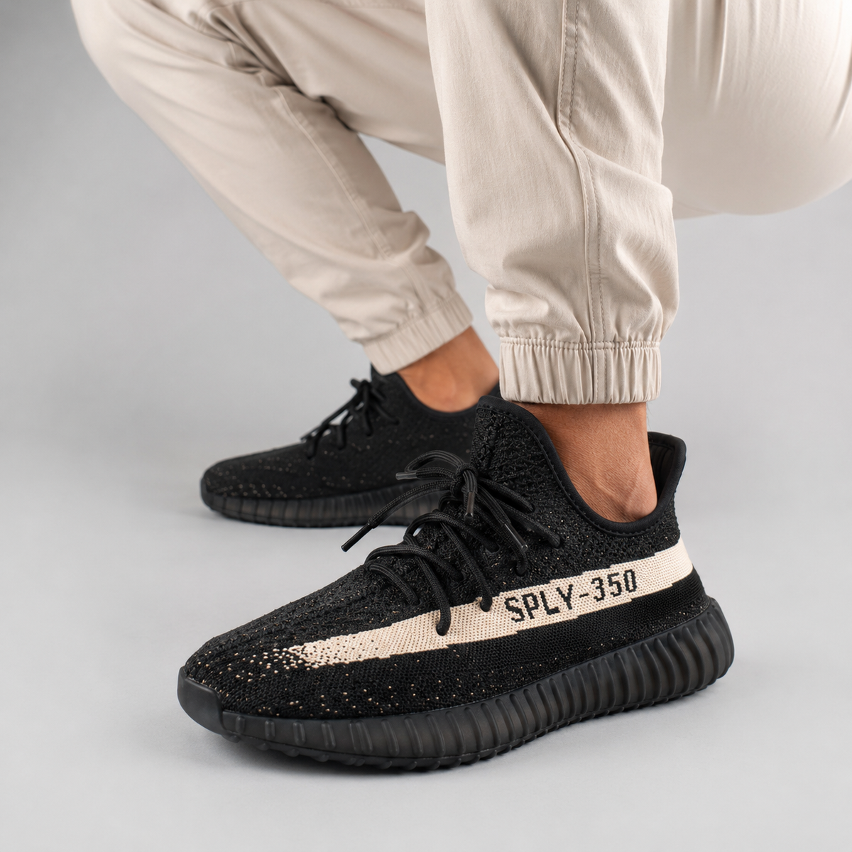 Yeezy Boost 350 V2 Oreo / Core Black White – Sneakers Unisex
