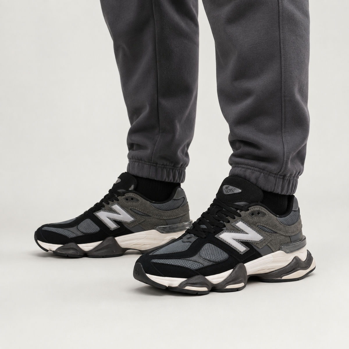 NB 9060 Black Grey – Sneakers Premium Negru / Gri