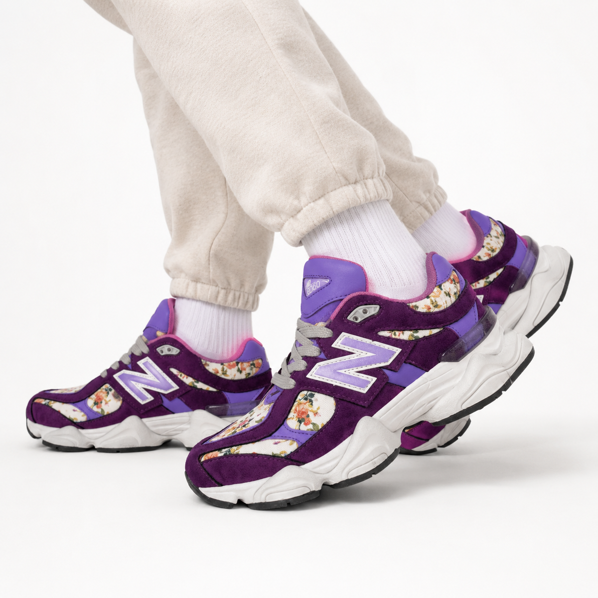 NB 9060 Purple Floral – Sneakers Premium Mov / Floral