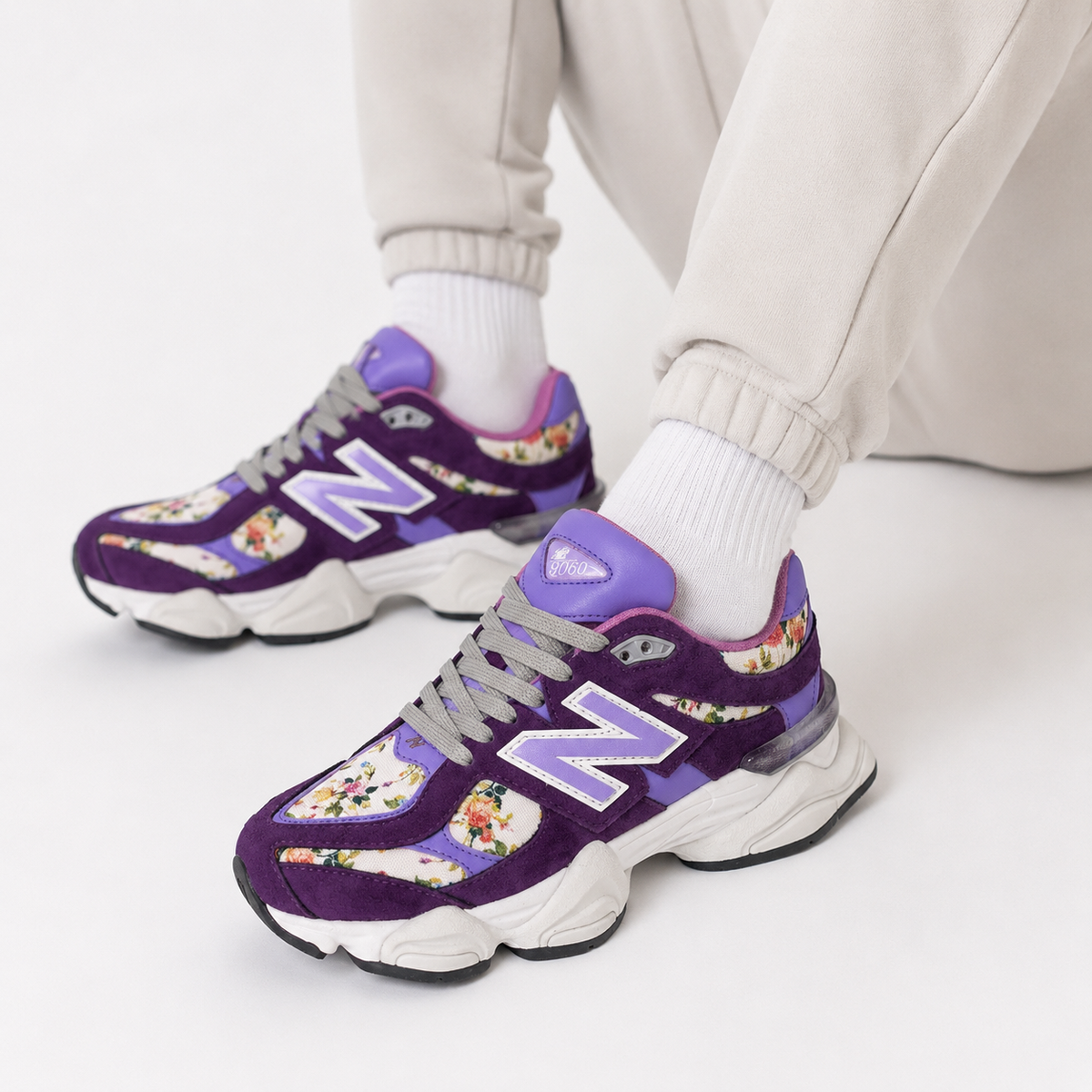 NB 9060 Purple Floral – Sneakers Premium Mov / Floral
