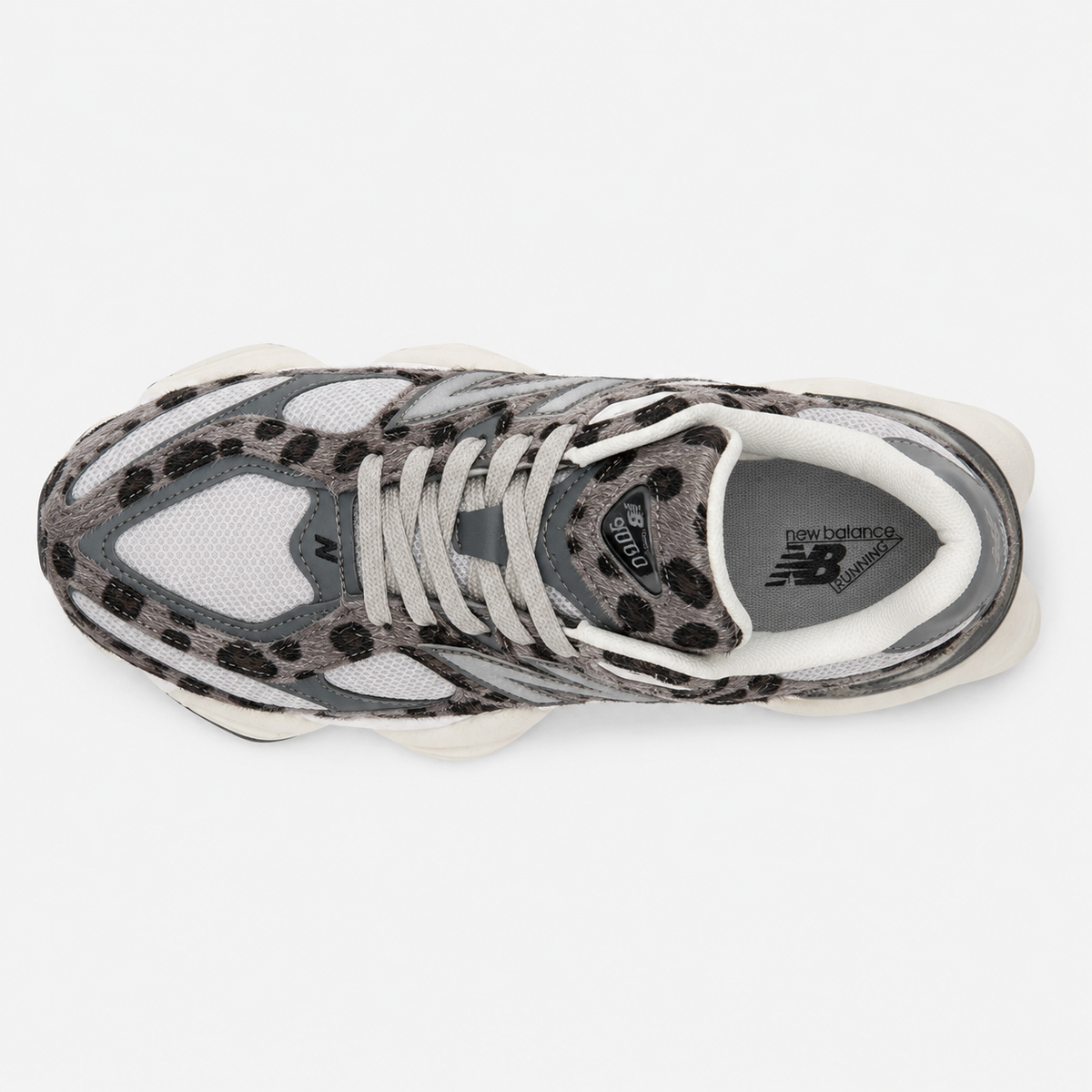 NB 9060 Grey Leopard – Sneakers Premium Gri / Animal Print