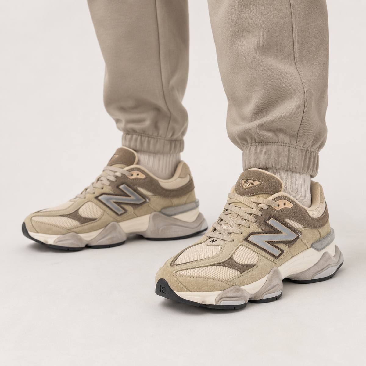 NB 9060 Beige Taupe – Sneakers Premium Crem / Bej / Maro