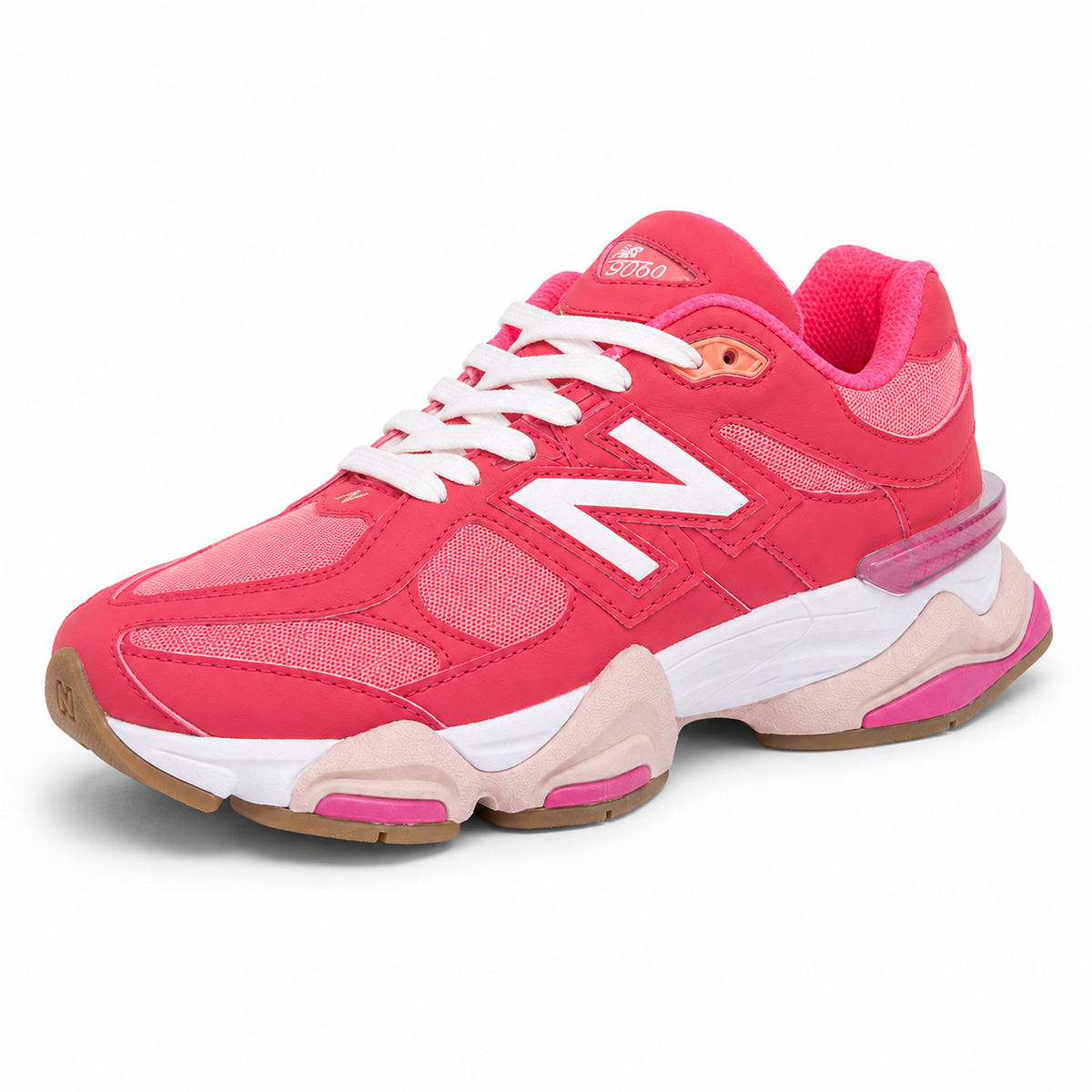NB 9060 Pink Coral – Sneakers Premium Roz / Alb