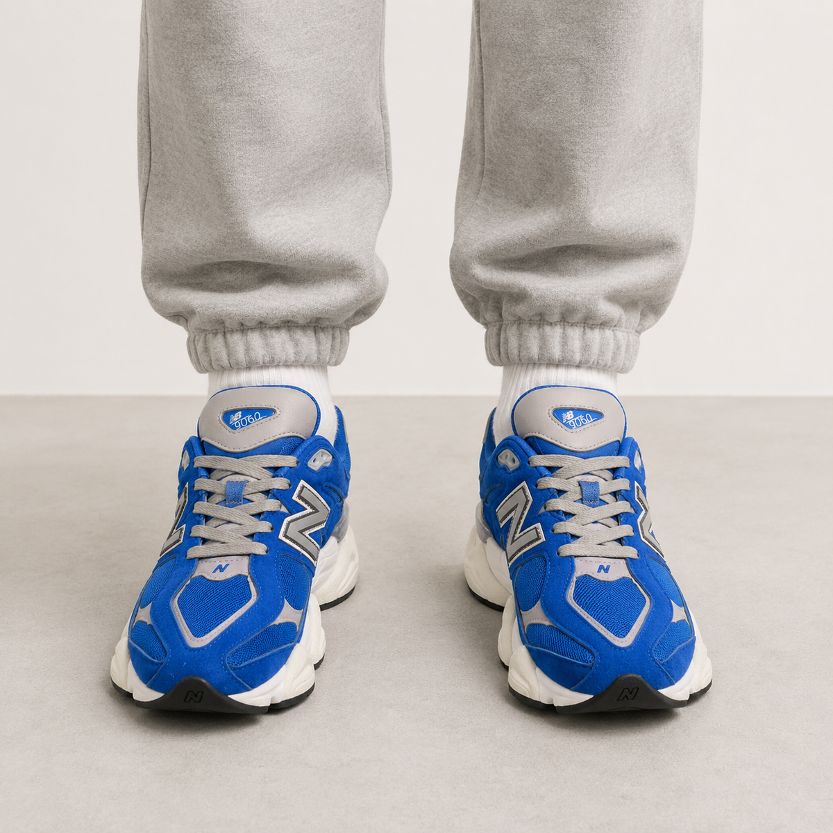 NB9060 Royal Blue Grey – Sneakers Premium Albastru / Gri / Alb