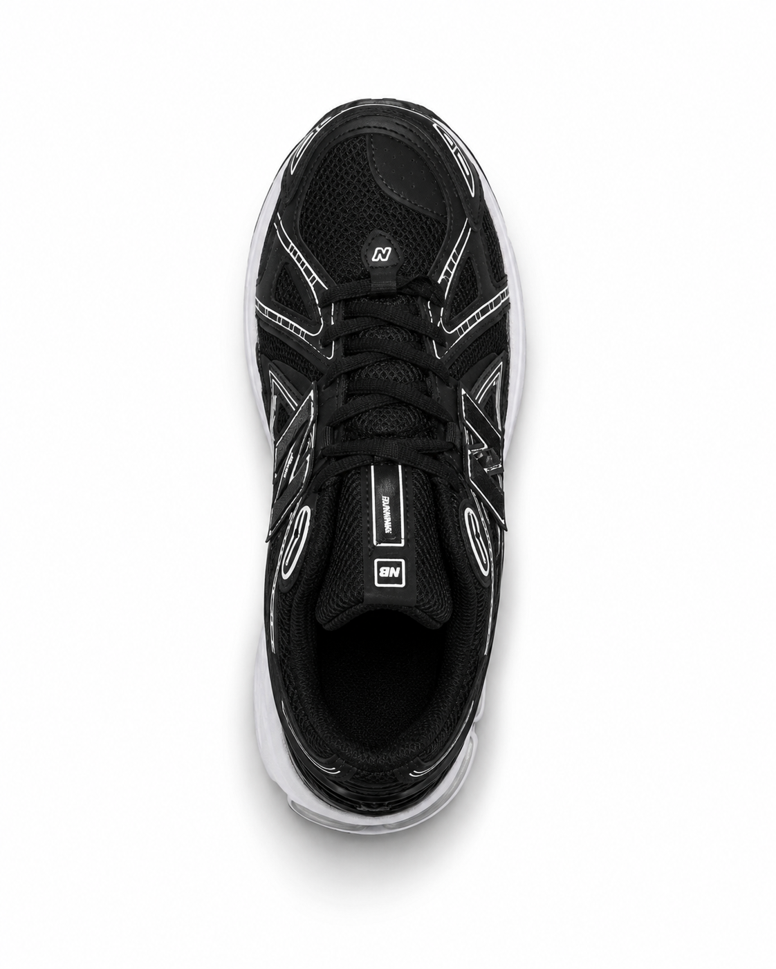 NB 1906 Black & White – Sneakers Premium Negru / Alb