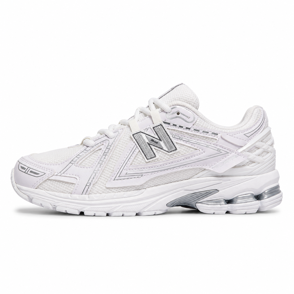 NB 1906 White Silver – Sneakers Premium Alb / Argintiu