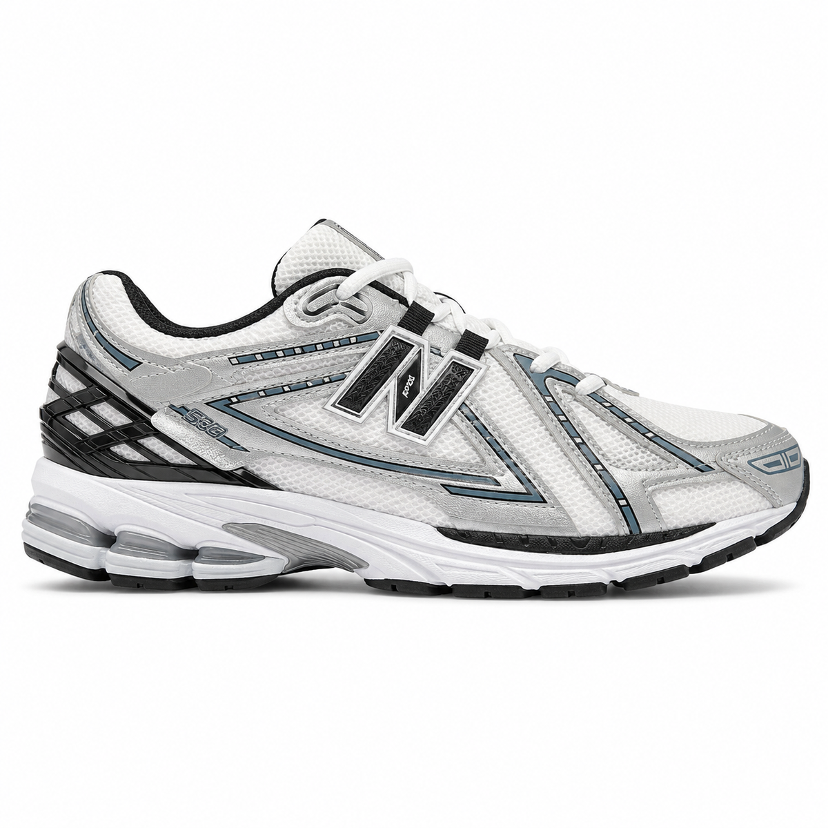 NB 1906 Silver White Black – Sneakers Premium Retro Running