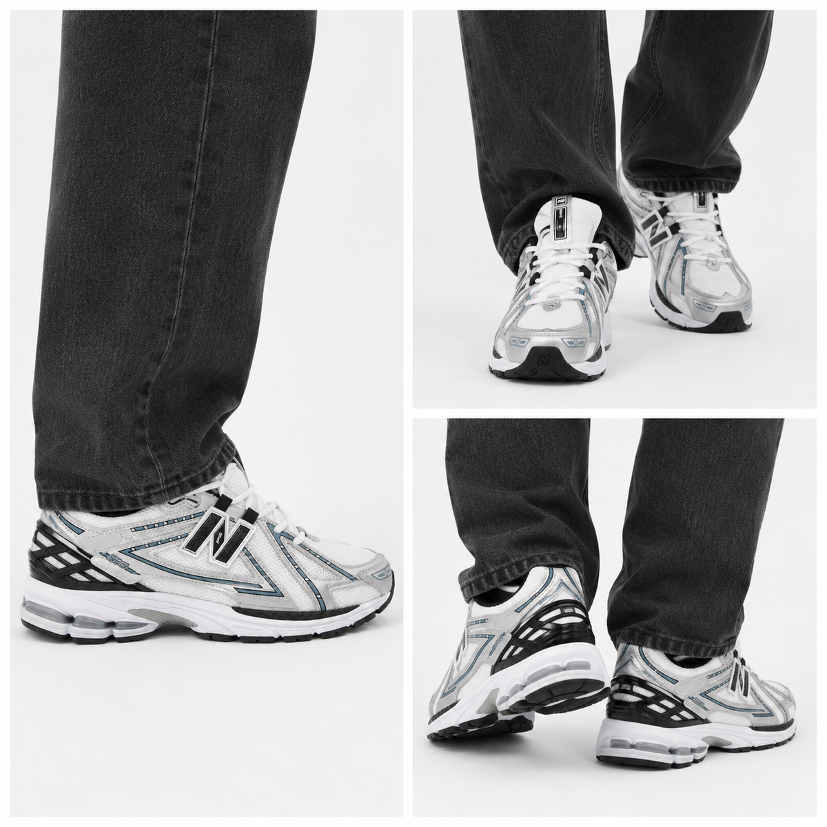 NB 1906 Silver White Black – Sneakers Premium Retro Running