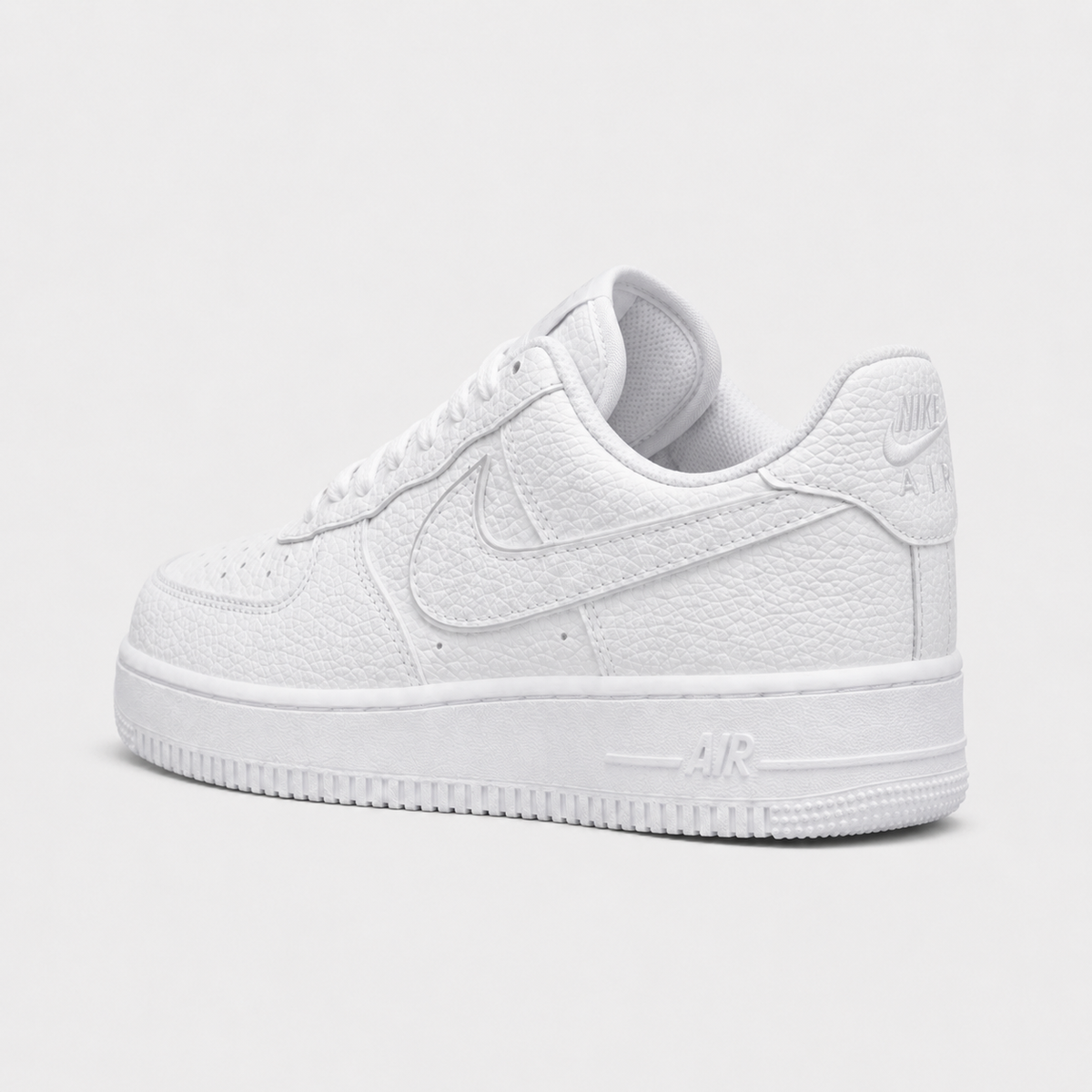 Air Force 1 Low – Triple White Textured