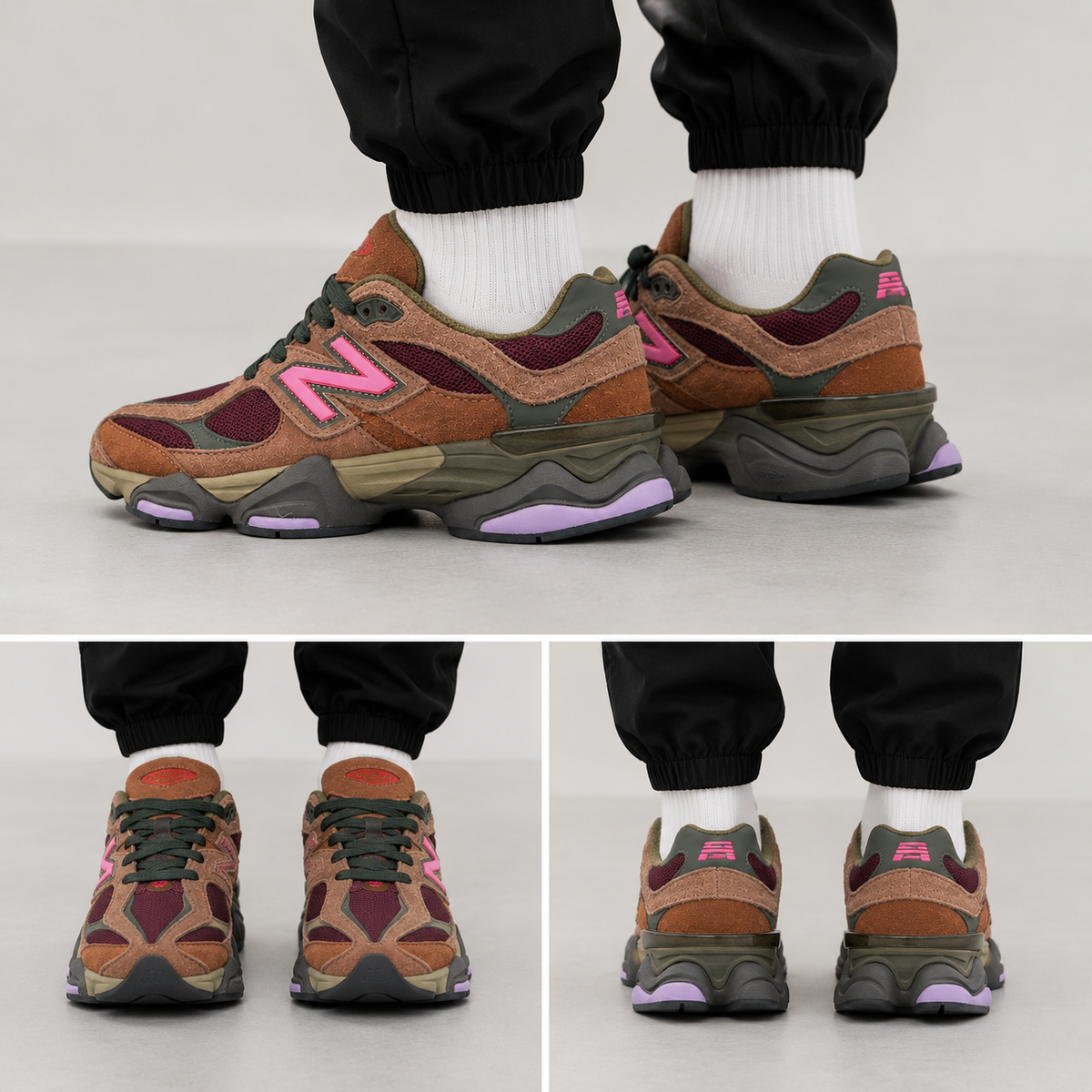 NB 9060 Brown Pink – Sneakers Damă