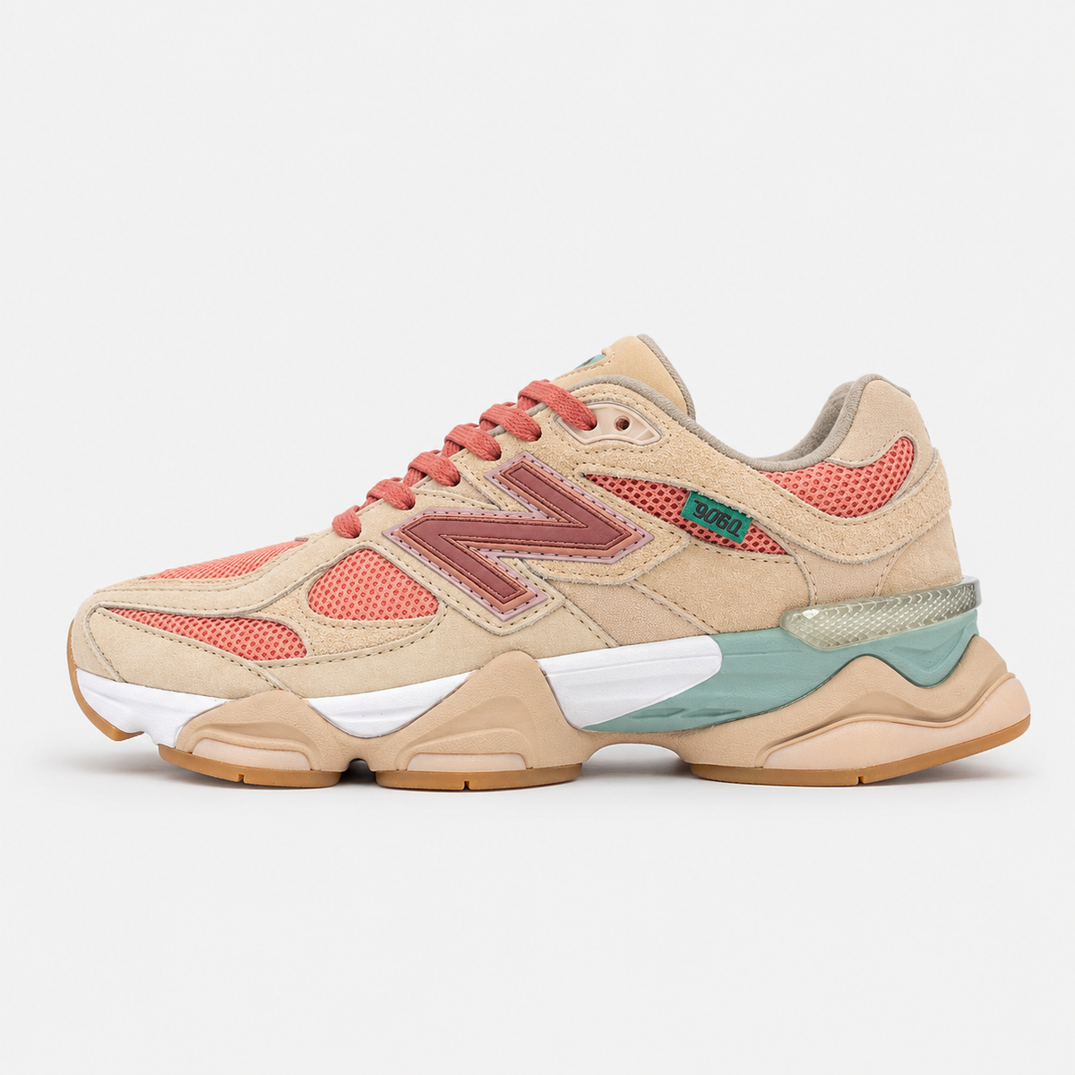 NB 9060 Beige Coral Mint – Sneakers Damă